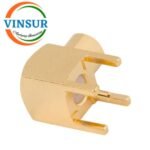 11722040 -- RF CONNECTOR - 50 OHMS ,MCX FEMALE , RIGHT ANGLE , PCB-THROUGH HOLE SOLDER LEG - Image 2