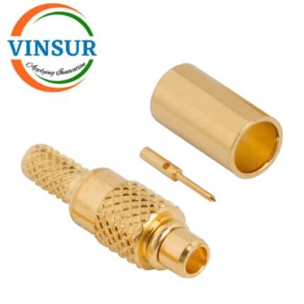 11811014 -- RF CONNECTOR - 50 OHMS , MMCX MALE , STRAIGHT , CRIMP TYPE , RG316, RG174, RG188, LMR100 CABLE