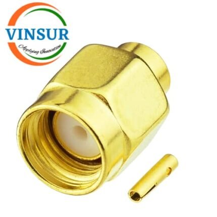 1191103D -- RF CONNECTOR - 50  OHMS , RP SMA MALE , STRAIGHT , SOLDER TYPE , RG402 (0.141 INCH) CABLE