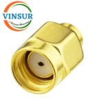 1191103D -- RF CONNECTOR - 50  OHMS , RP SMA MALE , STRAIGHT , SOLDER TYPE , RG402 (0.141 INCH) CABLE - Image 3