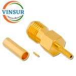 11921012 -- RF CONNECTOR - 50 OHMS , RP SMA FEMALE , STRAIGHT ,CRIMP TYPE , RG178 CABLE - Image 2