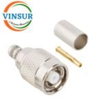 11A11016 -- RF CONNECTOR - 50 OHMS , RP TNC MALE , STRAIGHT ,CRIMP TYPE , LMR-240 CABLE