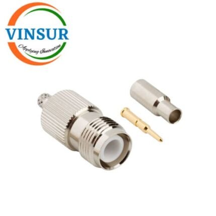 11A21014 -- RF CONNECTOR - 50 OHMS , RP TNC FEMALE , STRAIGHT, CRIMP TYPE , RG316, RG174, RG188, LMR100 CABLE