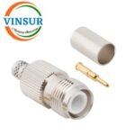 11A21016 -- RF CONNECTOR - 50 OHMS , RP TNC  FEMALE , STRAIGHT , CRIMP TYPE , LMR-240 CABLE