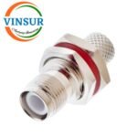 11A21217 -- RF CONNECTOR - 50 OHMS , RP TNC FEMALE , STRAIGHT , BULKHEAD REAR MOUNT , CRIMP TYPE , LMR-400 CABLE - Image 2