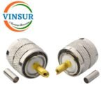 11C11014 -- RF CONNECTOR - 50 OHMS , UHF MALE , STRAIGHT , CRIMP TYPE , RG316,174 CABLE