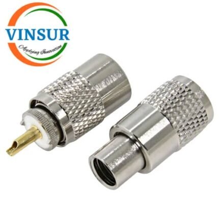 11C11037 -- RF CONNECTOR - 50 OHMS , UHF MALE , STRAIGHT , SOLDER TYPE , LMR-400 CABLE WITH REDUCER