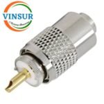 11C11037 -- RF CONNECTOR - 50 OHMS , UHF MALE , STRAIGHT , SOLDER TYPE , LMR-400 CABLE WITH REDUCER - Image 2