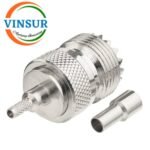 11C21014 -- RF CONNECTOR - 50 OHMS , UHF FEMALE , STRAIGHT , CRIMP TYPE , RG316,174 CABLE - Image 2