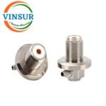 11C21215 -- RF CONNECTOR - 50 OHMS , UHF FEMALE , STRAIGHT , BULK HEAD REAR MOUNT , CRIMP TYPE , RG58,142 CABLE