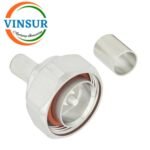 11D11017 -- RF CONNECTOR - 50OHMS , 7-16 MALE , STRAIGHT , CRIMP TYPE , LMR-400 CABLE