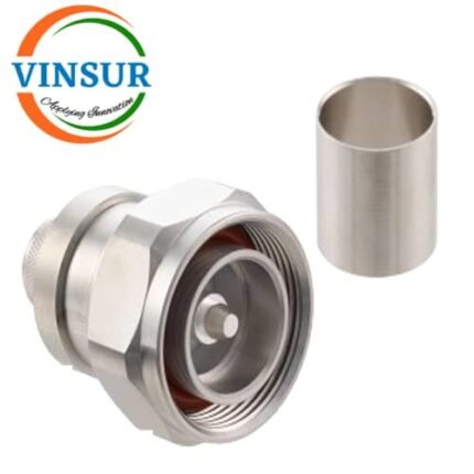 11D11018 -- RF CONNECTOR - 50OHMS , 7-16 MALE , STRAIGHT , CRIMP TYPE , LMR-600 CABLE