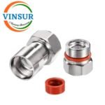 11E11029-- RF CONNECTOR - 50OHMS , 4.3-10 MALE , STRAIGHT , CLAMP TYPE , 1-2 INCH FEEDER CABLE - Image 2