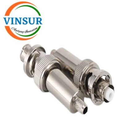 11F21915-- RF CONNECTOR - 50 OHMS , SHV FEMALE , STRAIGHT , CRIMP TYPE , RG58, RG142, LMR200 CABLE