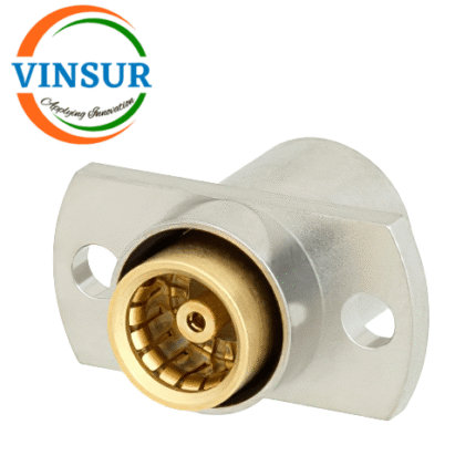 11G2133C-30 -- RF CONNECTOR - 50OHMS , BMA FEMALE , STRAIGHT , 2 HOLE FLANGE , FOR RG405 CABLE