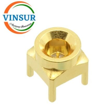 11H11945-- RF CONNECTOR - 50OHMS, SMP MALE PCB THROUGH-HOLE