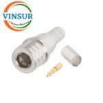 11J11016 -- RF CONNECTOR - 50 OHMS , QMA MALE , STRAIGHT,CRIMP TYPE,LMR240 CABLE