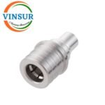 11J1101D -- RF CONNECTOR - 50 OHMS , QMA MALE , STRAIGHT, SOLDER TYPE , RG402 (0.141 INCH) CABLE