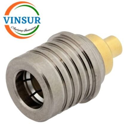 11J1101C -- RF CONNECTOR - 50 OHMS , QMA MALE , STRAIGHT , SOLDER TYPE , RG405 (0.086 INCH)  CABLE