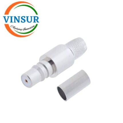 11J21016 -- RF CONNECTOR - 50 OHMS , QMA FEMALE , STRAIGHT,CRIMP TYPE,LMR240 CABLE