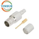 11J21017 -- RF CONNECTOR - 50 OHMS , QMA FEMALE , STRAIGHT,CRIMP TYPE,LMR400 - Image 2