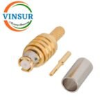 11L11014 -- RF CONNECTOR -- 50 OHMS , SMP MALE , STRAIGHT , CRIMP TYPE , RG316,174 CABLE