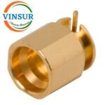 11L12060 -- RF CONNECTOR - 50 OHMS , SMP MALE , RIGHT ANGLE, PCB-SURF MOUNT