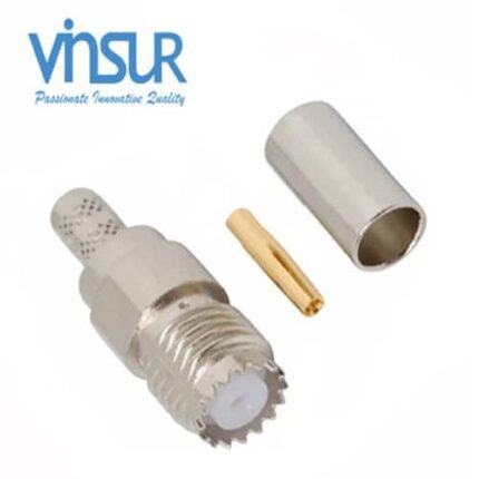 Mini UHF FML Str Cr RG 58 50 Ω