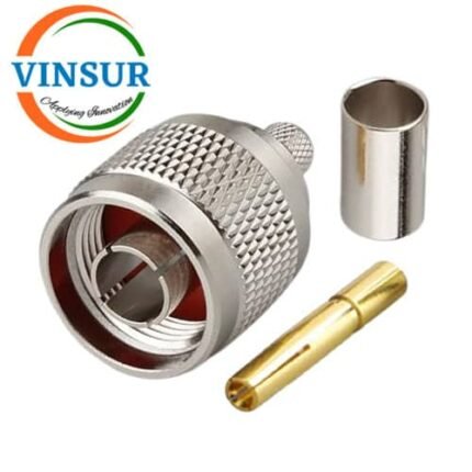 11W11016 -- RF CONNECTOR - 50OHMS , RP N MALE , STRAIGHT , CRIMP TYPE , LMR-240 CABLE
