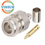 11W21016 -- RF CONNECTOR - 50OHMS , RP N FEMALE , STRAIGHT , CRIMP TYPE , LMR-240 CABLE