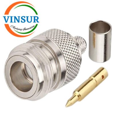 11W21016 -- RF CONNECTOR - 50OHMS , RP N FEMALE , STRAIGHT , CRIMP TYPE , LMR-240 CABLE