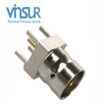 MINI BNC FML Str PCB-Through Hole 75 Ω