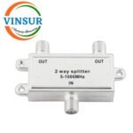 VSW-2PS-FF -- 1:2WAY RF POWER SPLITTER/COMBINER 5-1000MHZ F FEMALE