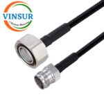 4.3-10 Female Straight to 7-16 DIN Male Straight Low PIM Cable Assembly