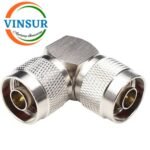 41110112-- RF ADAPTER - 50 OHMS, N-TYPE MALE TO N-TYPE MALE RIGHT ANGLE ADAPTERS