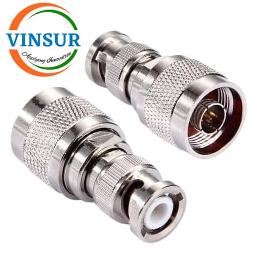 41110311-RF-ADAPTER-50-OHMS-N-TYPE-MALE-TO-BNC-MALE-STRAIGHT-ADAPTER.jpg 41110311-- RF ADAPTER - 50 OHMS, N-TYPE MALE TO BNC MALE STRAIGHT ADAPTER - Image 1