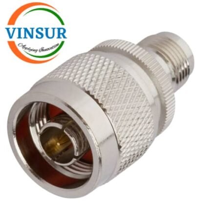 41110821-- RF ADAPTER - 50 OHMS, N-TYPE MALE TO RP TNC FEMALE STRAIGHT ADAPTERS