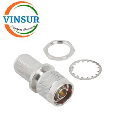 41111121 -- RF ADAPTER - 50 OHMS, N-TYPE MALE TO N-TYPE FEMALE STRAIGHT  BULKHEAD ADAPTERS