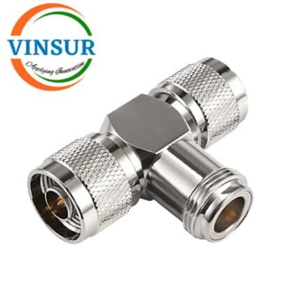 41116121 -- RF ADAPTER - 50 OHMS, N-TYPE T -ADAPTER MALE-FEMALE-MALE