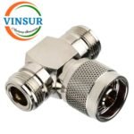 41120113 -- RF ADAPTER - 50 OHMS, N-TYPE T -ADAPTER FEMALE-MALE-FEMALE