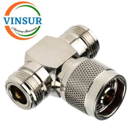 41120113 -- RF ADAPTER - 50 OHMS, N-TYPE T -ADAPTER FEMALE-MALE-FEMALE