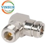 41120122-- RF ADAPTER - 50 OHMS, N-TYPE FEMALE TO N-TYPE FEMALE RIGHT ANGLE ADAPTERS