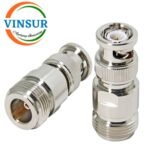 41120311 -- RF ADAPTER - 50OHMS, BNC MALE TO N-TYPE FEMALE STRAIGHT ADAPTER
