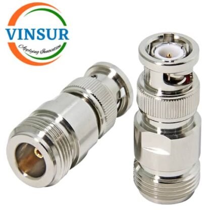 41120311 -- RF ADAPTER - 50OHMS, BNC MALE TO N-TYPE FEMALE STRAIGHT ADAPTER