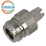 41120411-- RF ADAPTER - 50 OHMS, N-TYPE FEMALE TO SMA MALE STRAIGHT ADAPTER