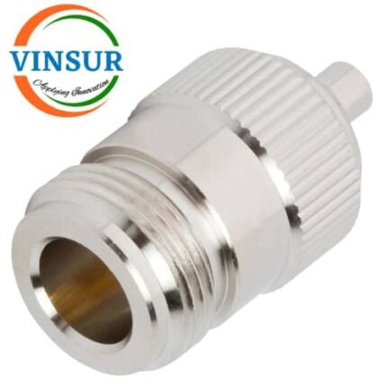 41120621 -- RF ADAPTERS - 50 OHMS,MCX FEMALE TO N-TYPE FEMALE STRAIGHT ADAPTERS