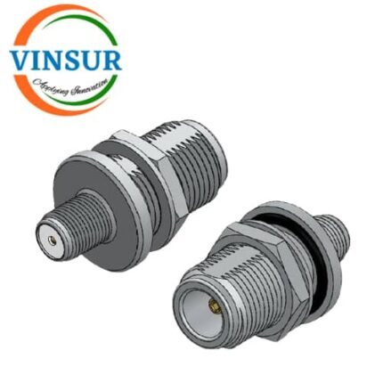 41121B21 -- RF ADAPTER - 50 OHMS N FEMALE BULKHEAD  TO  F-TYPE FEMALE STRAIGHT ADAPTERS