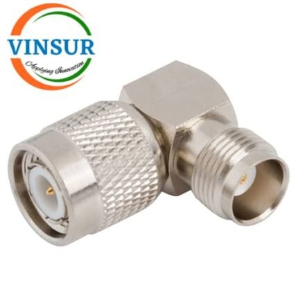 41210222 -- RF ADAPTERS - 50 OHMS, TNC MALE TO TNC FEMALE RIGHT ANGLE ADAPTER