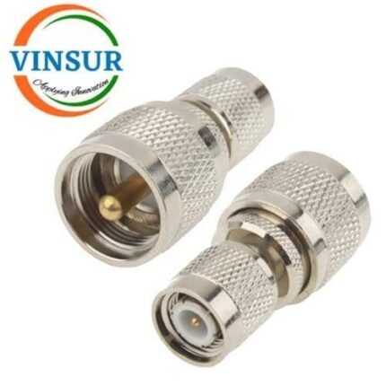 41216C11-- RF CONNECTOR - 50OHMS, TNC MALE TO UHF MALE STRAIGHT ADAPTER