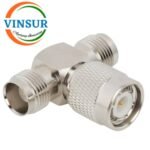 41220213 -- RF ADAPTER - 50 OHMS, TNC T-ADAPTER FEMALE-MALE-FEMALE